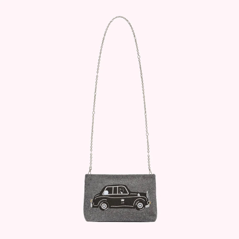 CHARCOAL QUEENS JUBILEE MONTY CROSSBODY BAG - Image 4