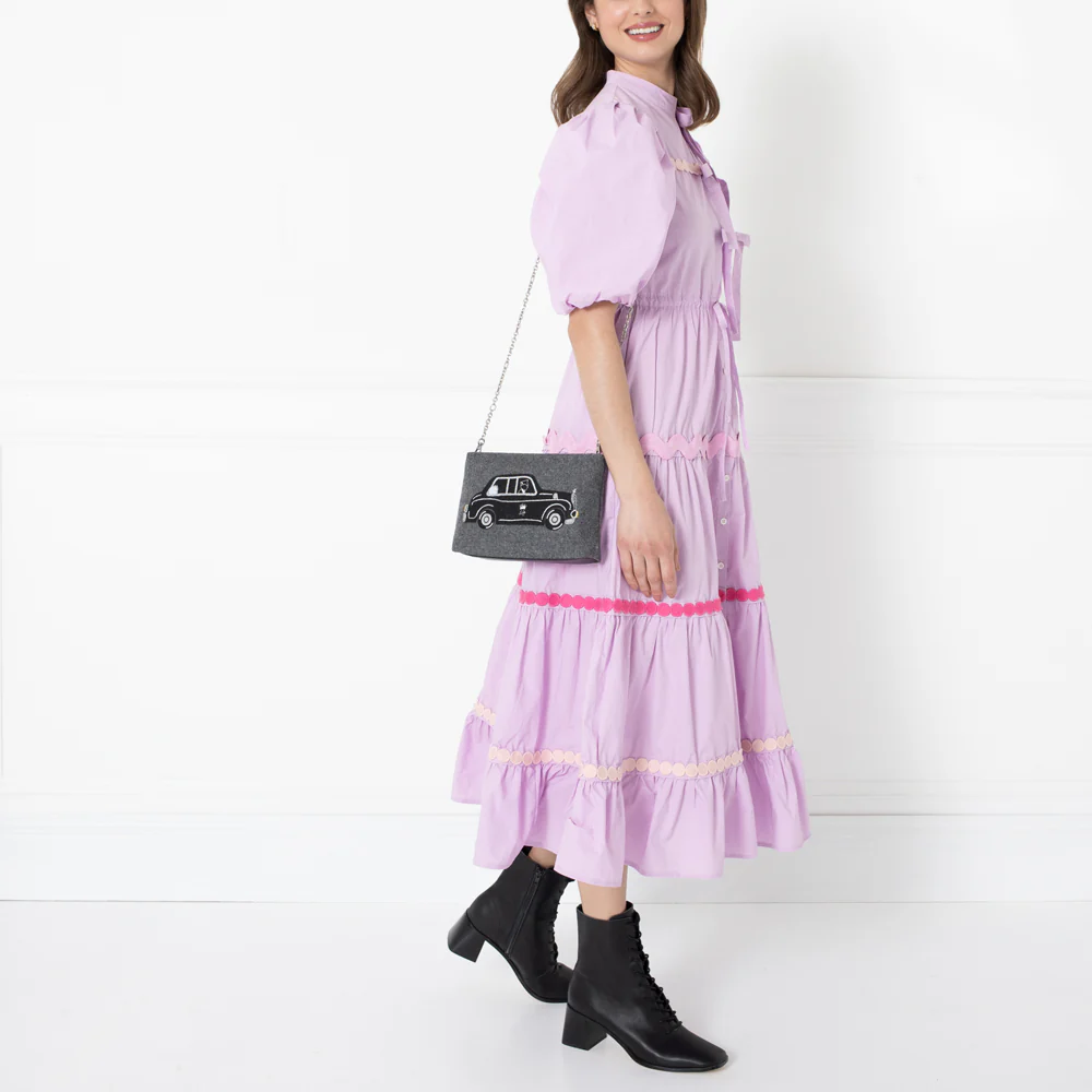 CHARCOAL QUEENS JUBILEE MONTY CROSSBODY BAG - Image 7
