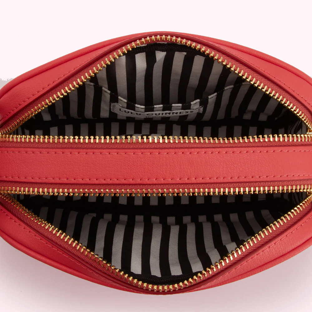 CORAL LEATHER COLE CROSSBODY BAG - Image 3