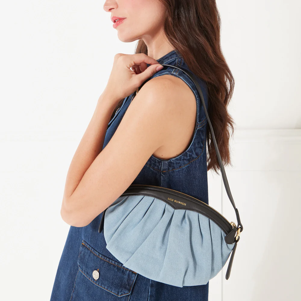 DENIM ROSALYN SHOULDER BAG - Image 7