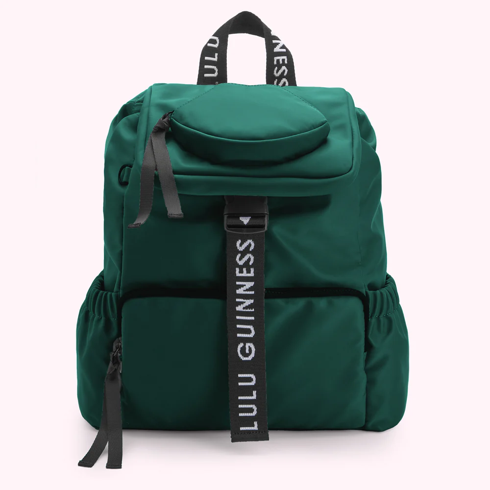 EMERALD GREEN MILLIE BACKPACK - Image 2