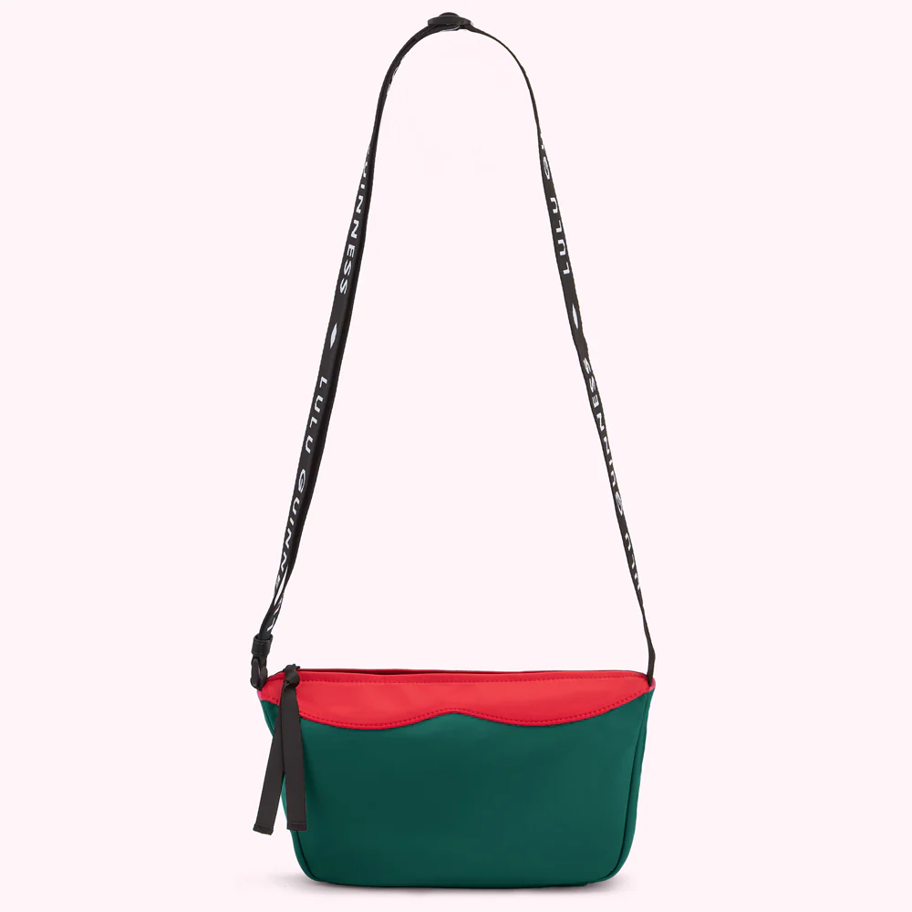 EMERALD GREEN PUCKER UP LIPS BAG - Image 2