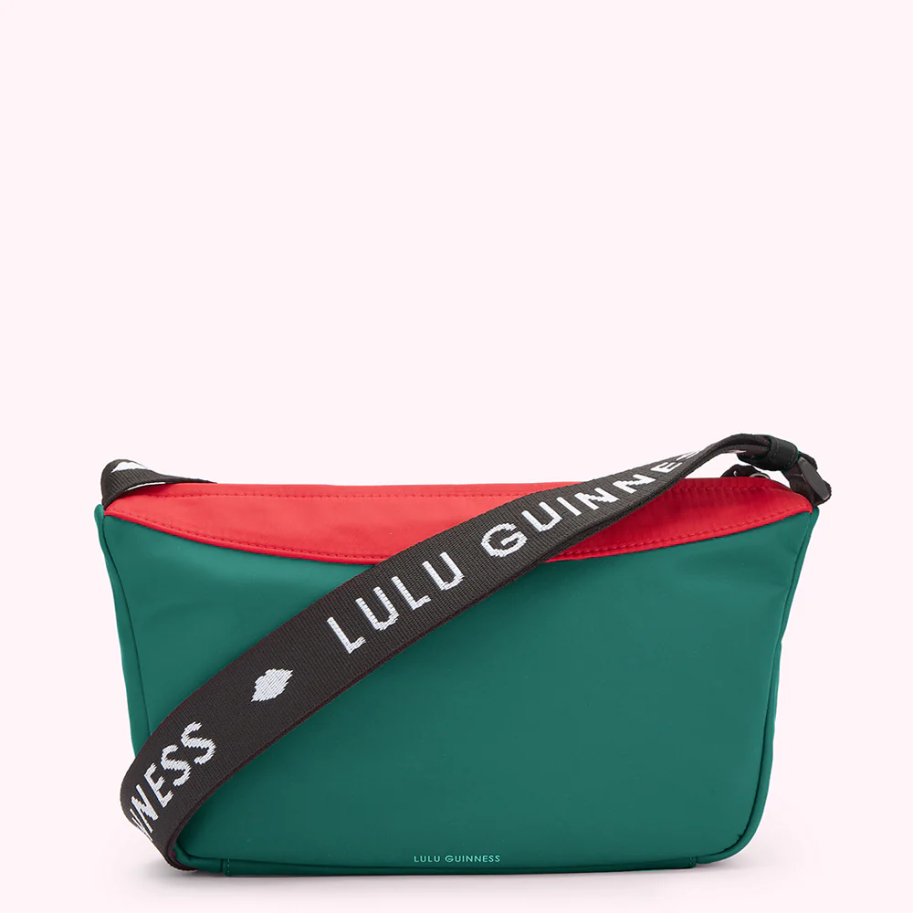 EMERALD GREEN PUCKER UP LIPS BAG - Image 8