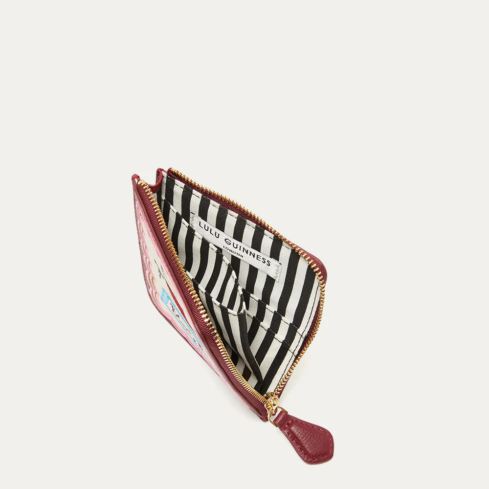 GARNET RED BLOODY MARY COIN PURSE - Image 3