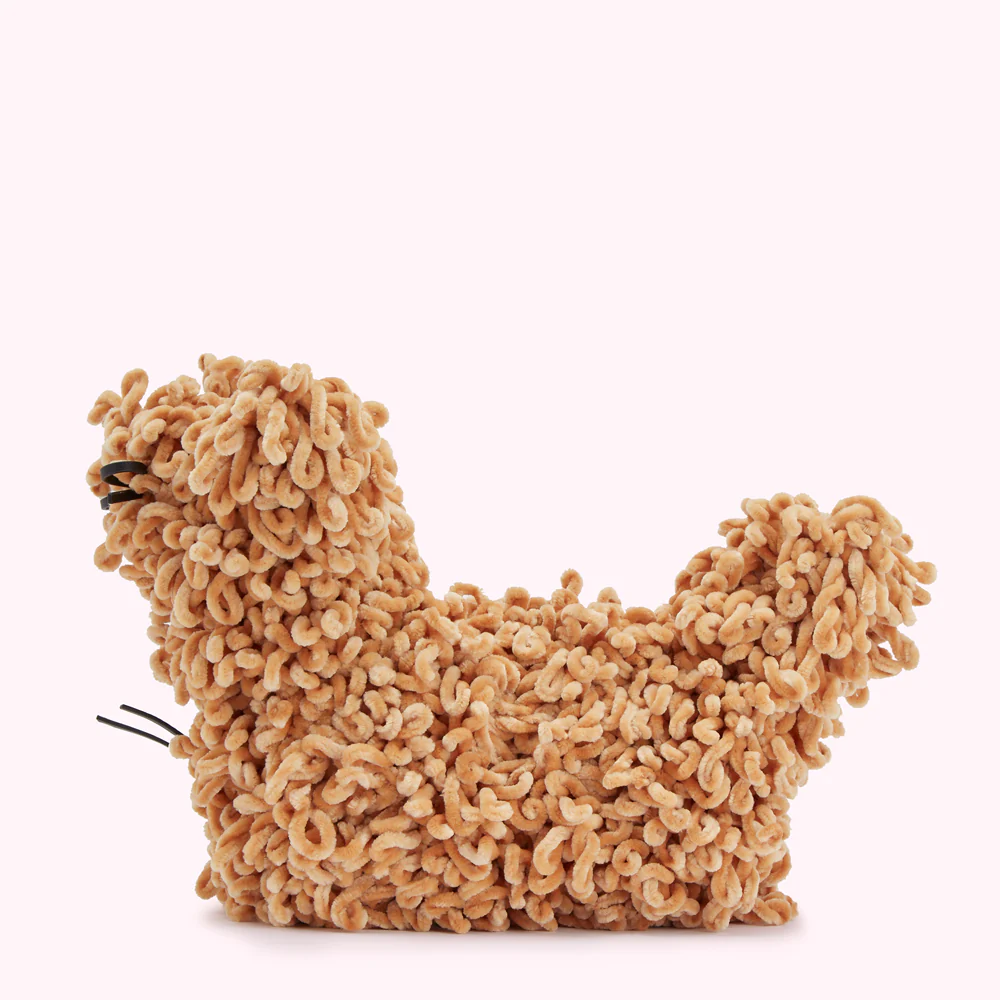 GOLD COLLECTIBLE DOOGLE DOG HANDBAG - Image 2