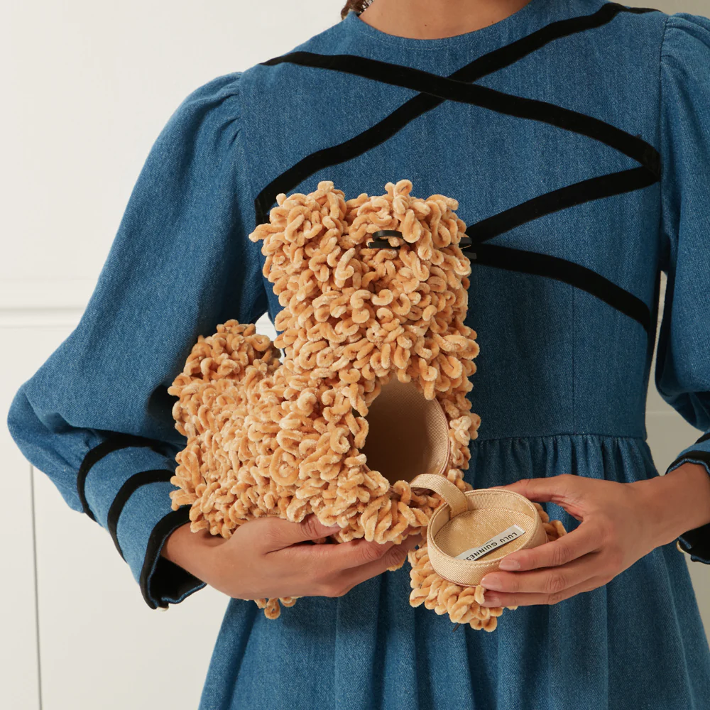 GOLD COLLECTIBLE DOOGLE DOG HANDBAG - Image 8