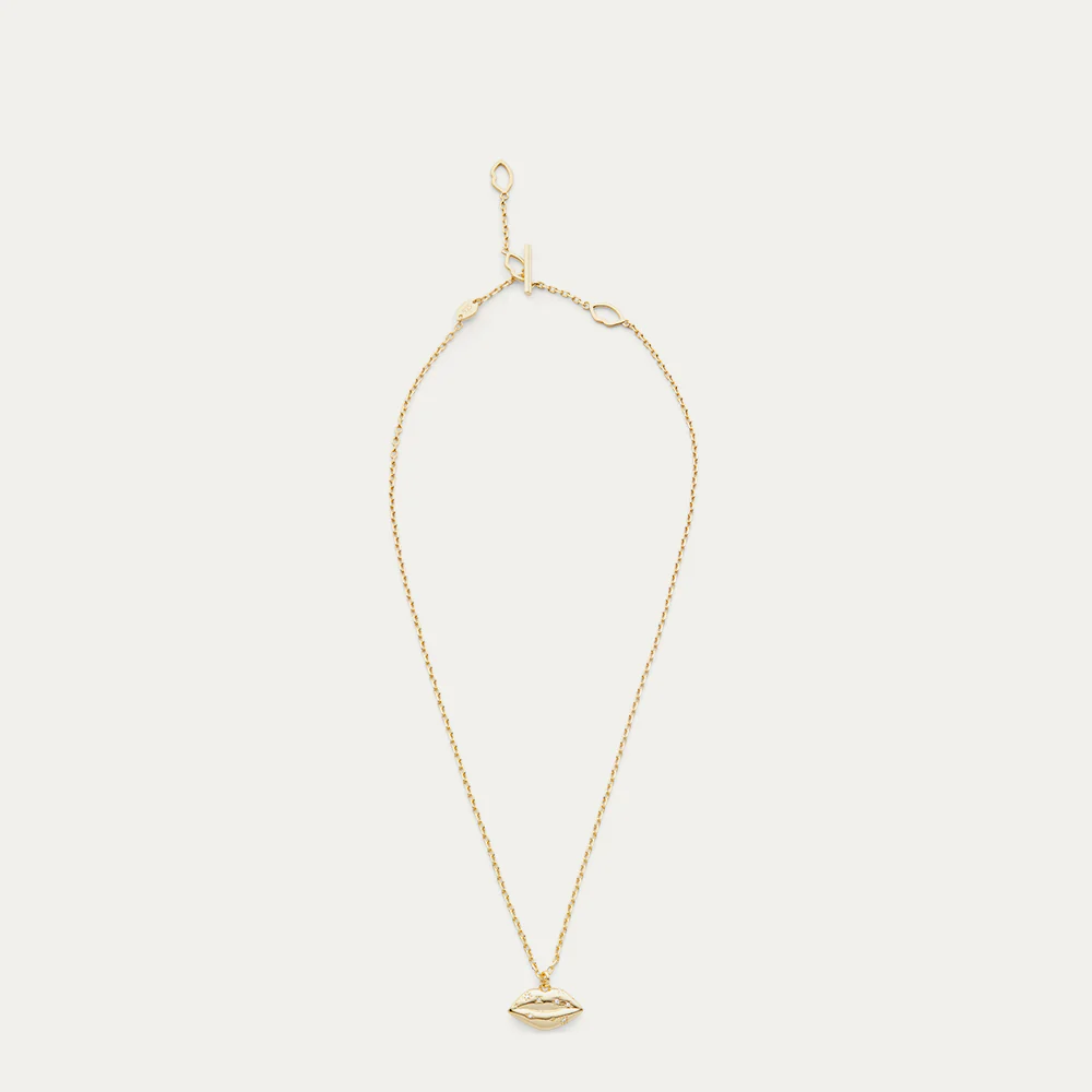 14K GOLD PLATED COSMIC PENDANT NECKLACE