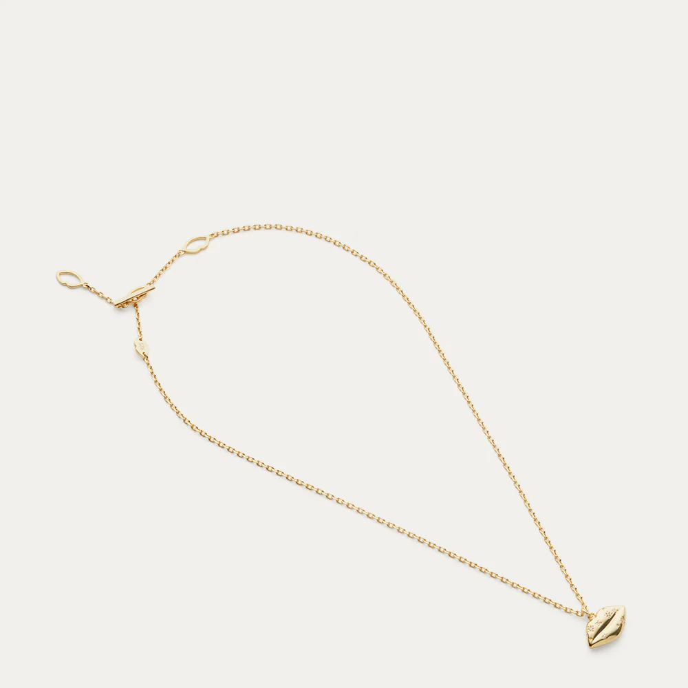 14K GOLD PLATED COSMIC PENDANT NECKLACE - Image 2