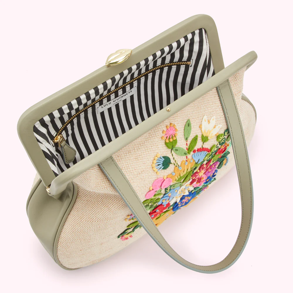 GRANITE FLORAL BLOOMS EVIE HANDBAG - Image 4
