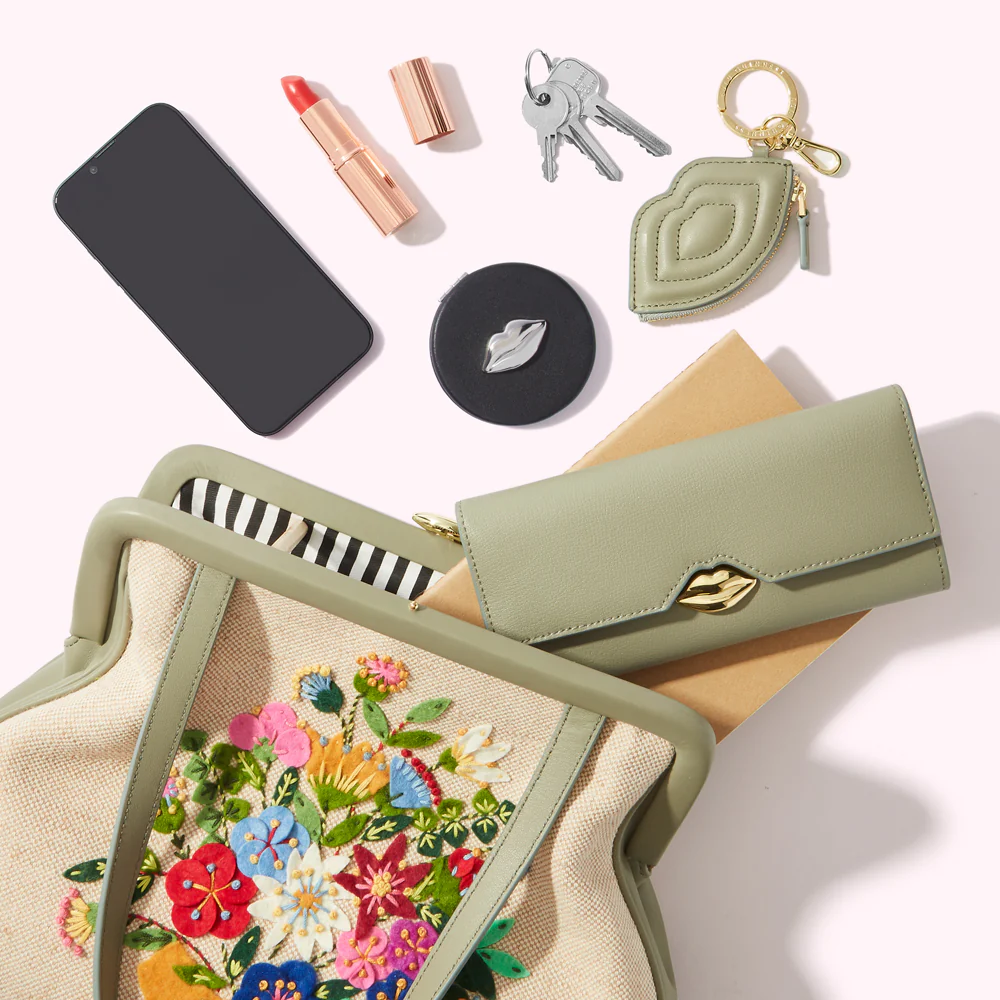 GRANITE FLORAL BLOOMS EVIE HANDBAG - Image 5