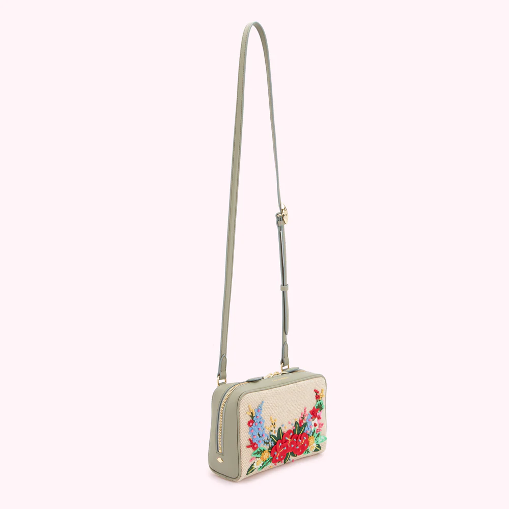 GRANITE FLORAL BLOOMS LEXI CROSSBODY BAG - Image 3