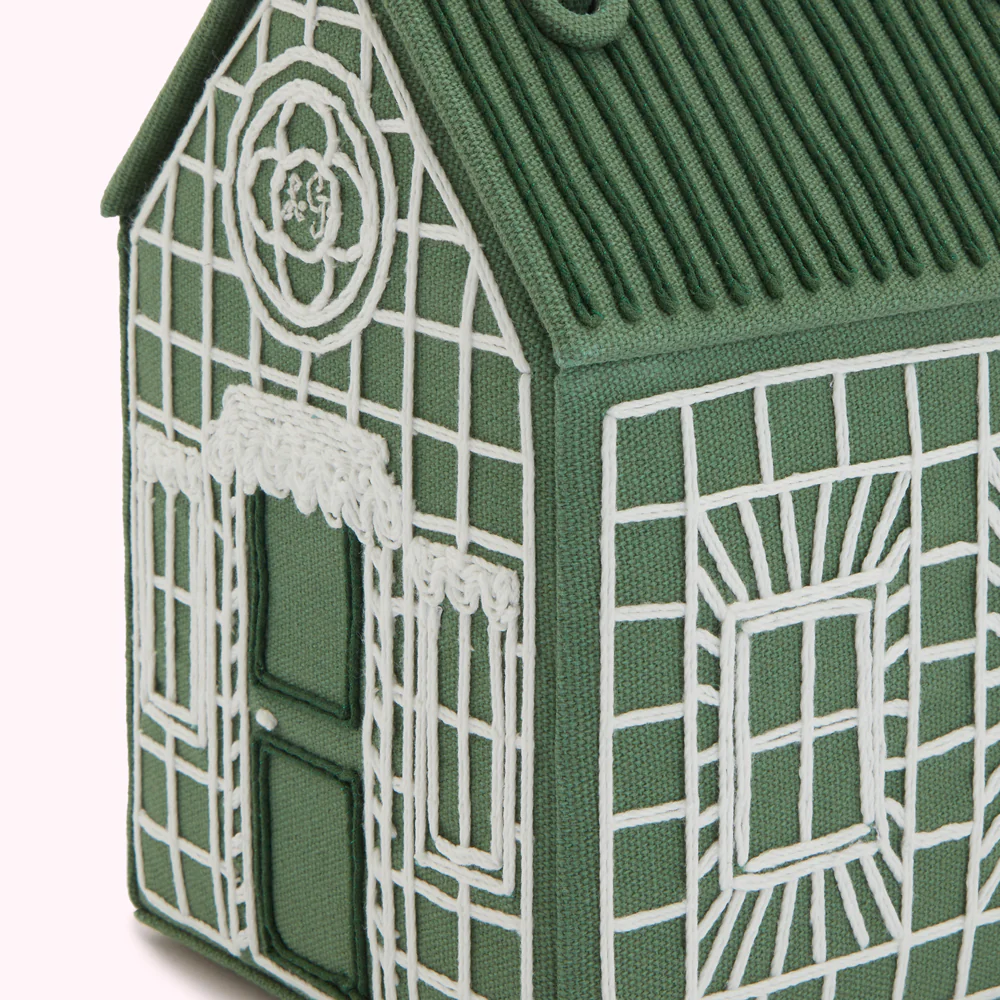 GREEN GARDEN SHED CLUTCH BAG - Image 6