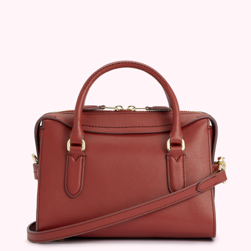 HENNA LEATHER SMALL DYLAN HANDBAG - Image 2