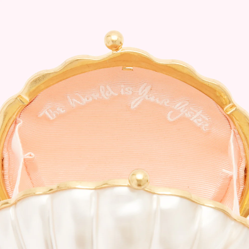 PEARL SHELL CLUTCH BAG - Image 5