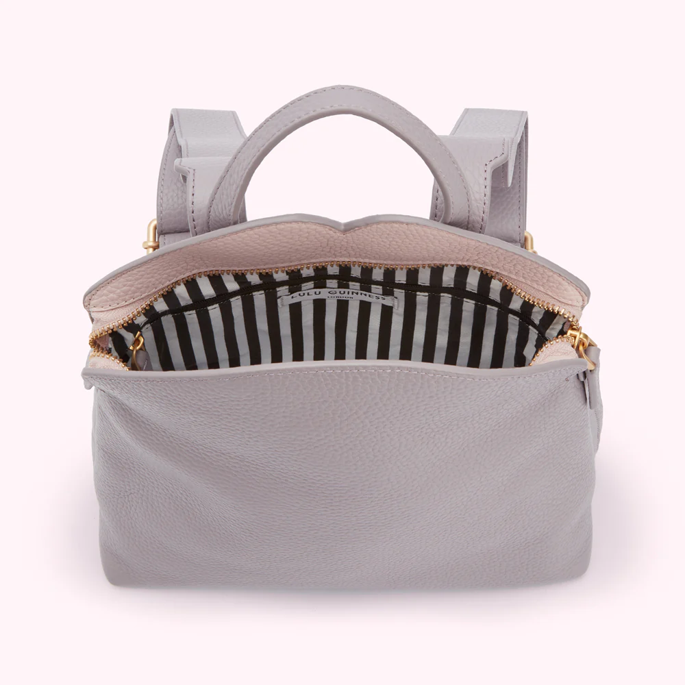 LAVENDER GREY PEEKABOO LIP VAL BACKPACK - Image 2