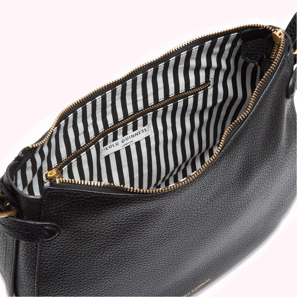 BLACK MEDIUM SEYMOUR SHOULDER BAG - Image 2