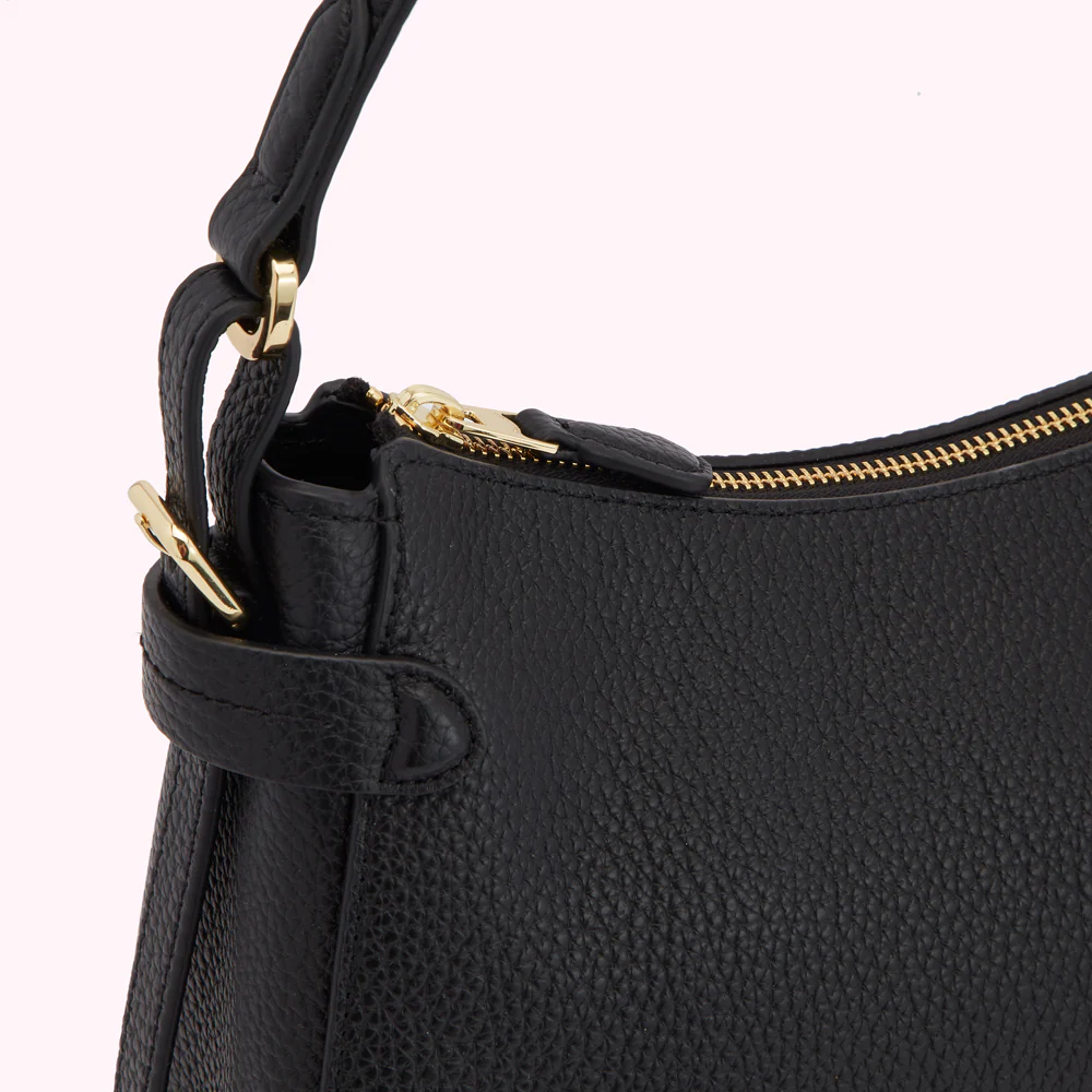 BLACK MEDIUM SEYMOUR SHOULDER BAG - Image 4
