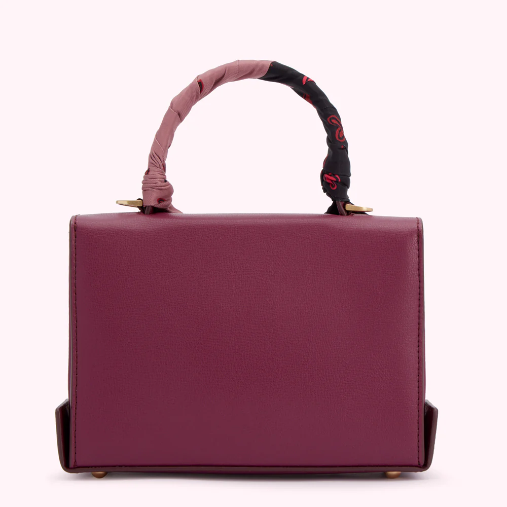 PEONY MEDIUM TURNLOCK QUEENIE HANDBAG - Image 2