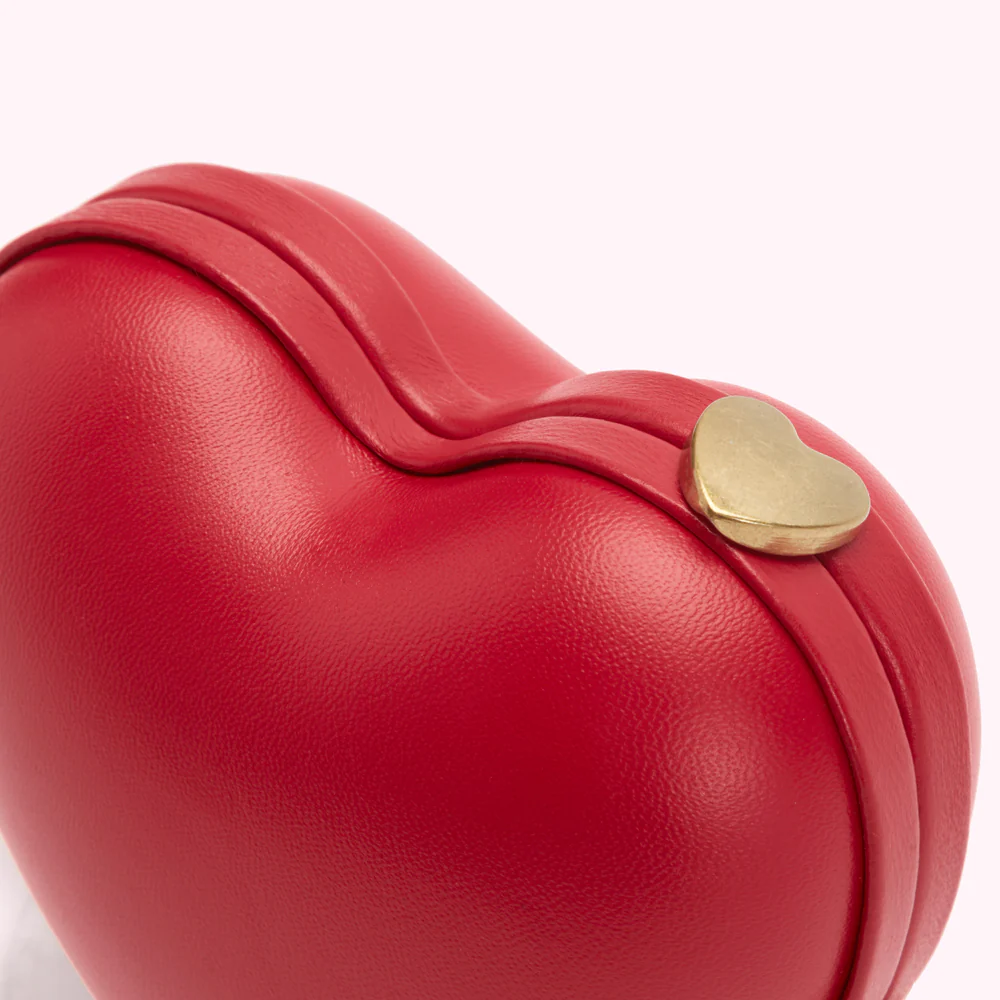 LULU RED HEART CLUTCH - Image 4