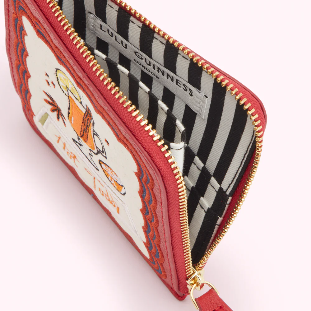 LULU RED HOT TODDY SQUARE COIN PURSE - Image 4
