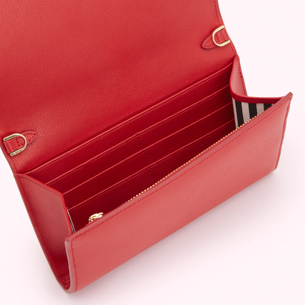 LULU RED JUNIPER CHAIN WALLET - Image 5