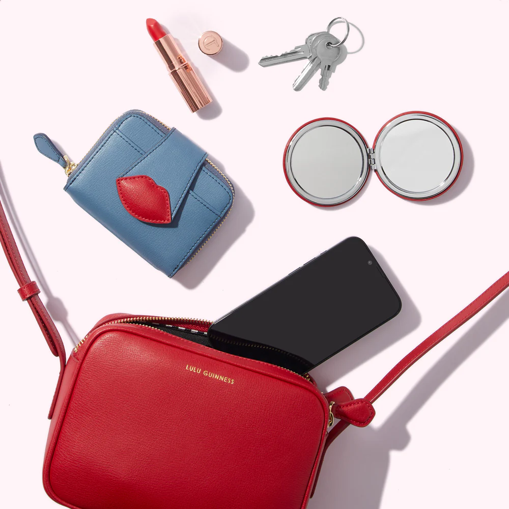 LULU RED LEATHER COLE CROSSBODY BAG - Image 5
