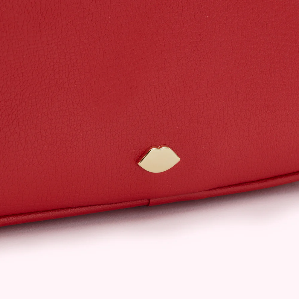 LULU RED LEATHER COLE CROSSBODY BAG - Image 6