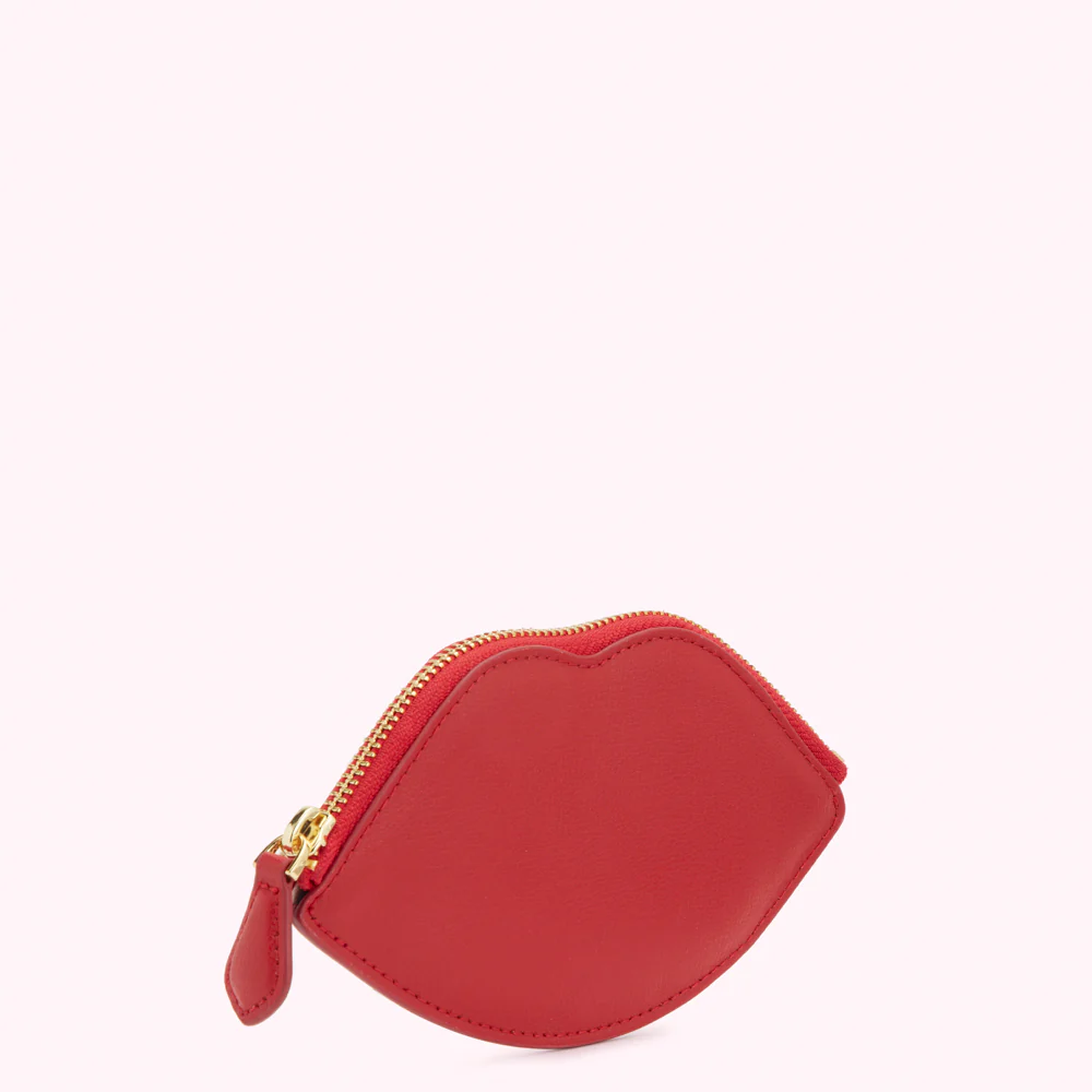 LULU RED LIP ARIA COIN PURSE - Image 4