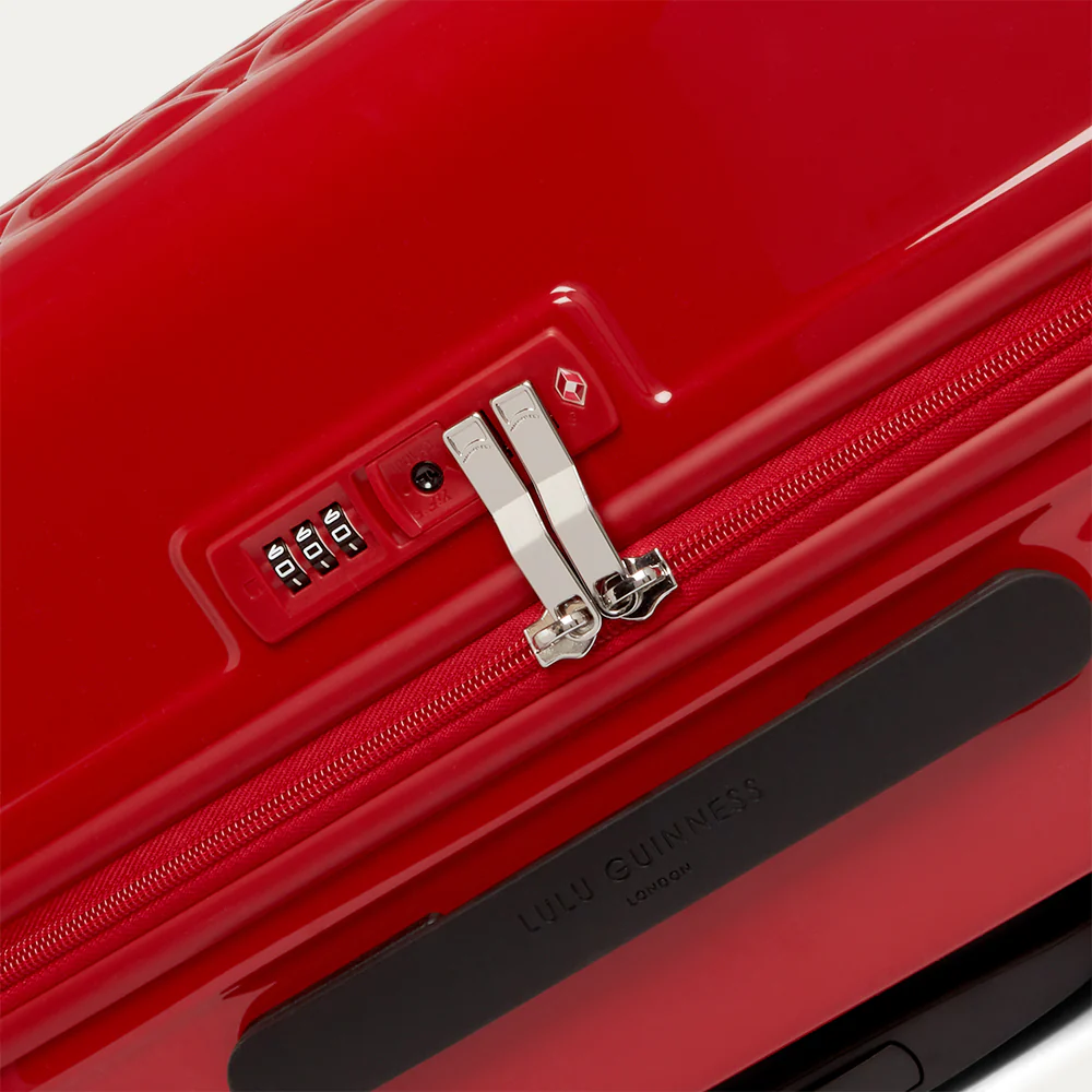 LULU RED LIPS MEDIUM SUITCASE - Image 4