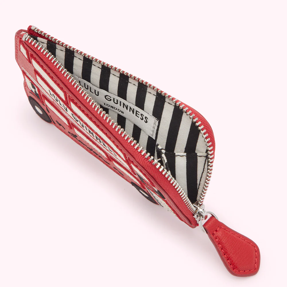 LULU RED LONDON BUS COIN PURSE - Image 3
