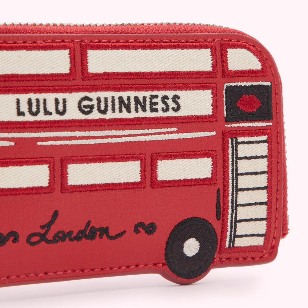 LULU RED LONDON BUS COIN PURSE - Image 4