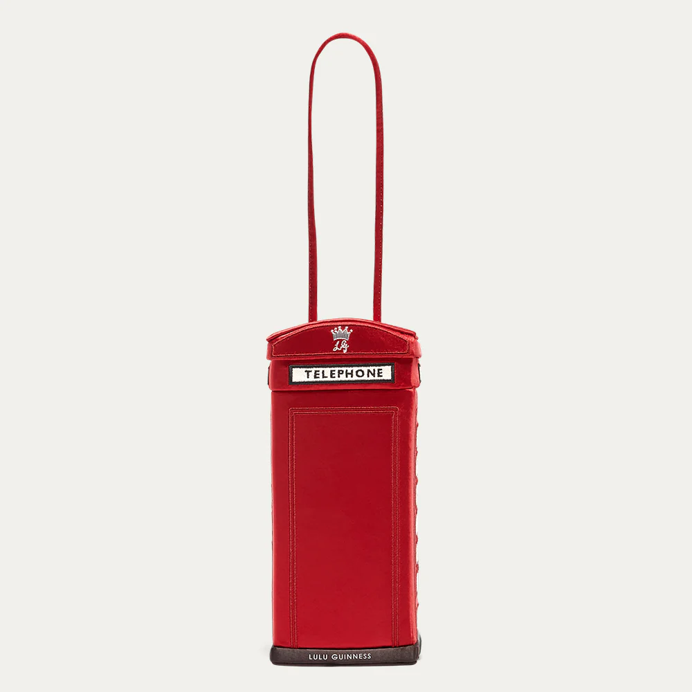 LULU RED LULU CALLING PHONEBOX CLUTCH - Image 3