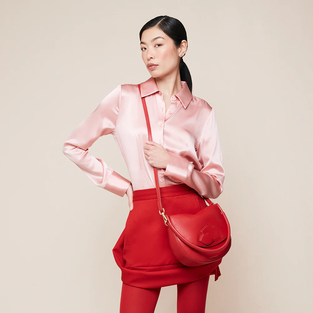 LULU RED MEI SHOULDER BAG - Image 7