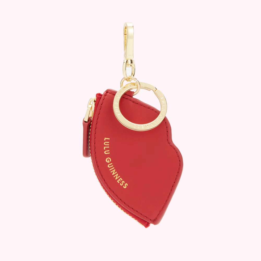 LULU RED SMOOCH LIPS KEYRING - Image 2