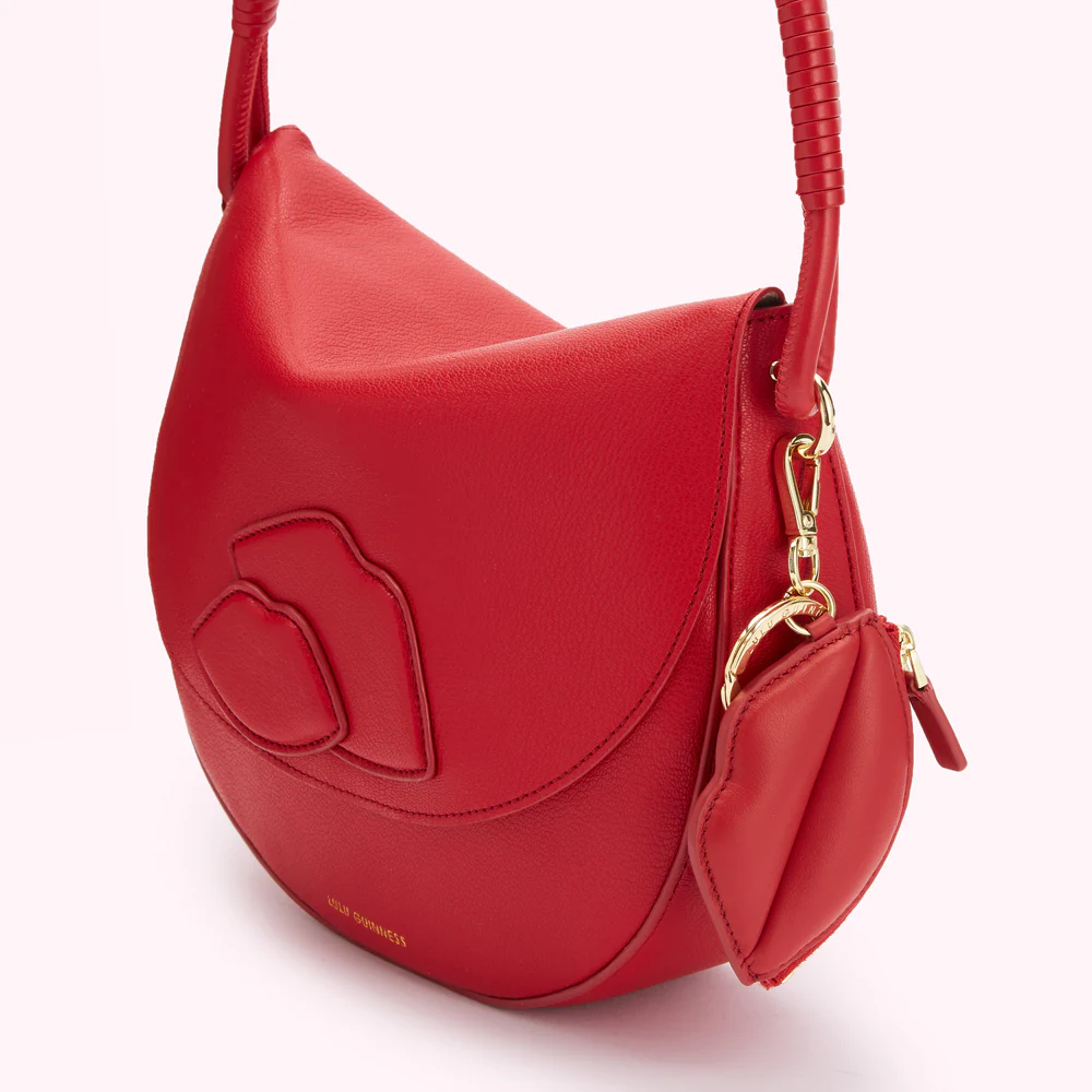 LULU RED SMOOCH LIPS KEYRING - Image 4
