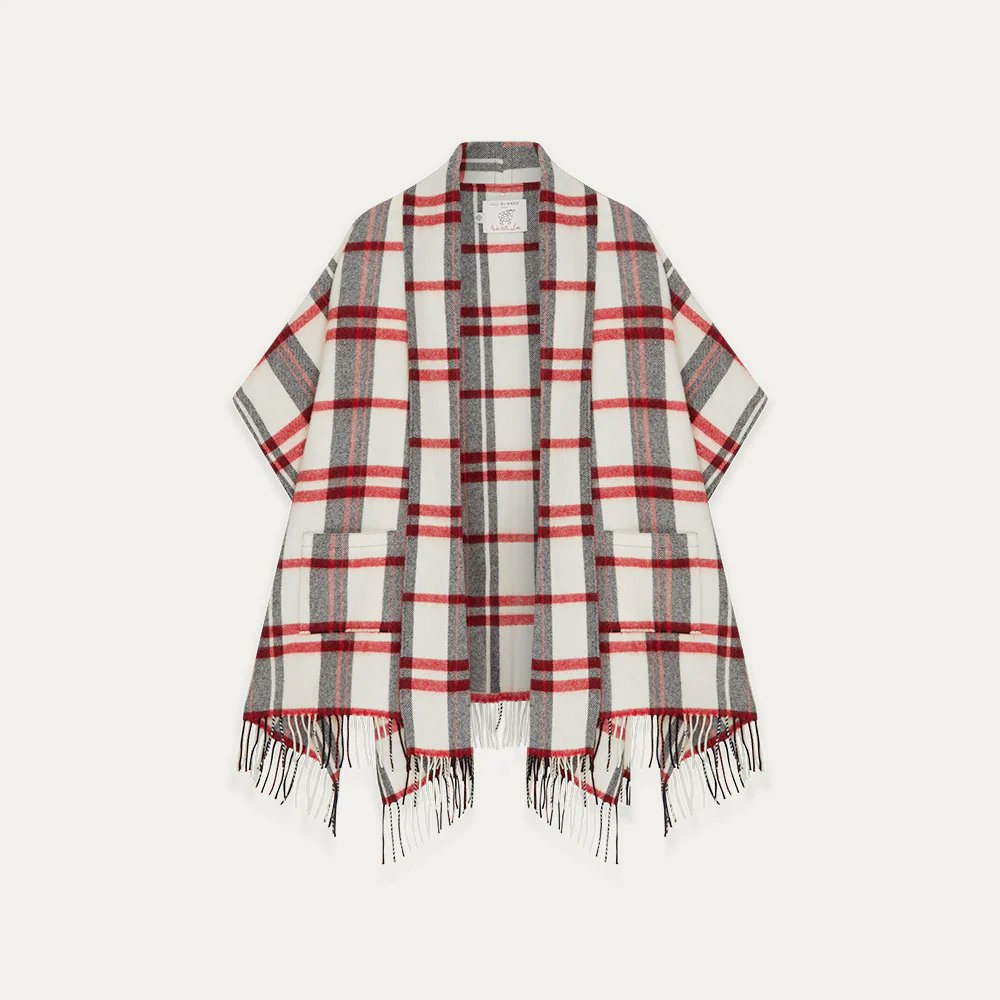 LULU TARTAN WOOL JACKET