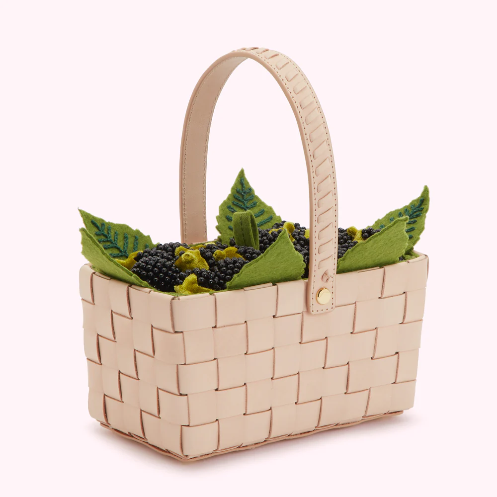 MULTI BLACKBERRY PUNNET CLUTCH BAG - Image 2