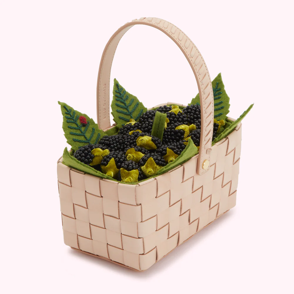 MULTI BLACKBERRY PUNNET CLUTCH BAG - Image 3
