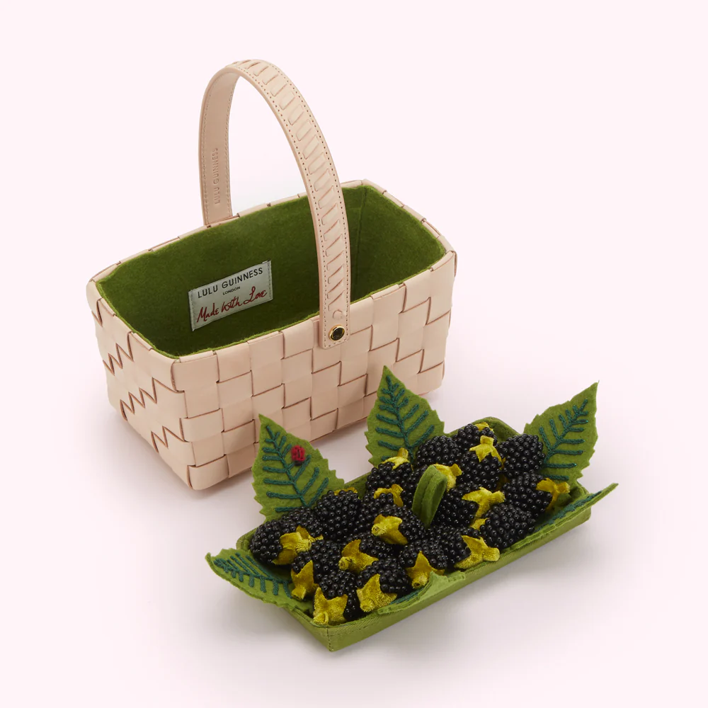 MULTI BLACKBERRY PUNNET CLUTCH BAG - Image 4