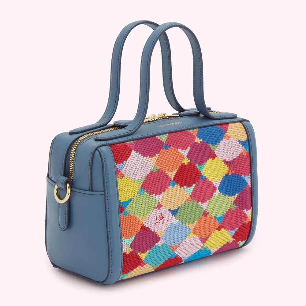 MULTI LIP TAPESTRY AMELIA HANDBAG - Image 3