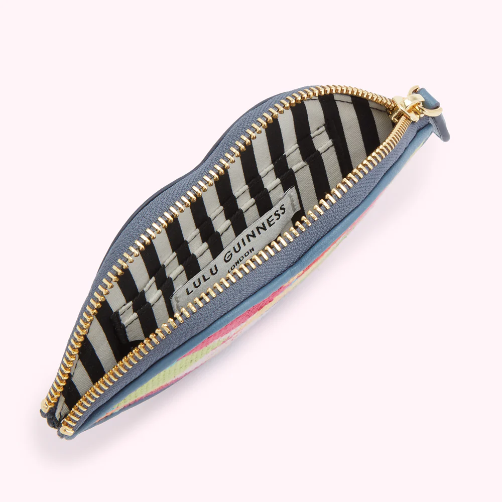 MULTI LIP TAPESTRY LIP ARIA COIN PURSE - Image 3