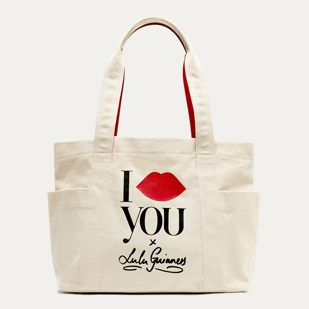 YOU X LULU GUINNESS DAPHNE TOTE BAG