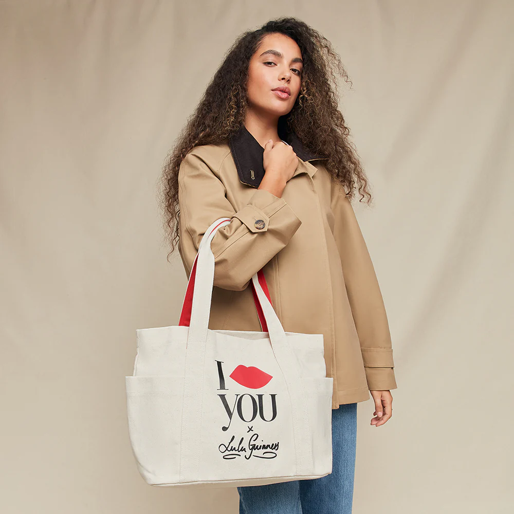 YOU X LULU GUINNESS DAPHNE TOTE BAG - Image 7