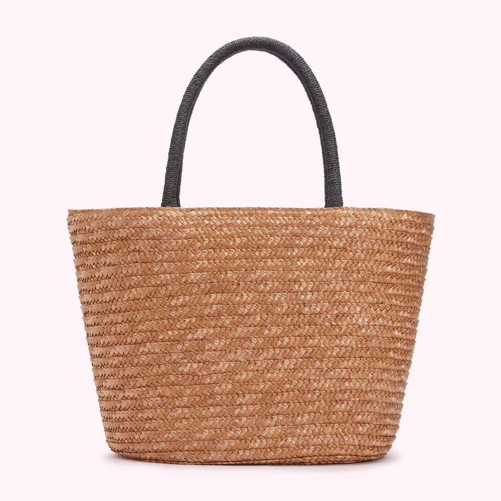 NATURAL STRAW DAISY SUZY TOTE BAG - Image 3