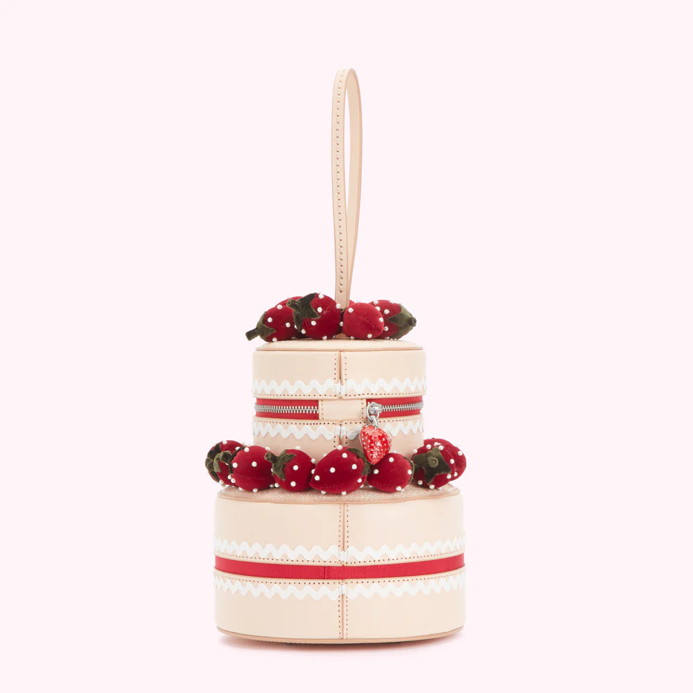 NATURAL VICTORIA SPONGE HANDHELD CLUTCH BAG - Image 2