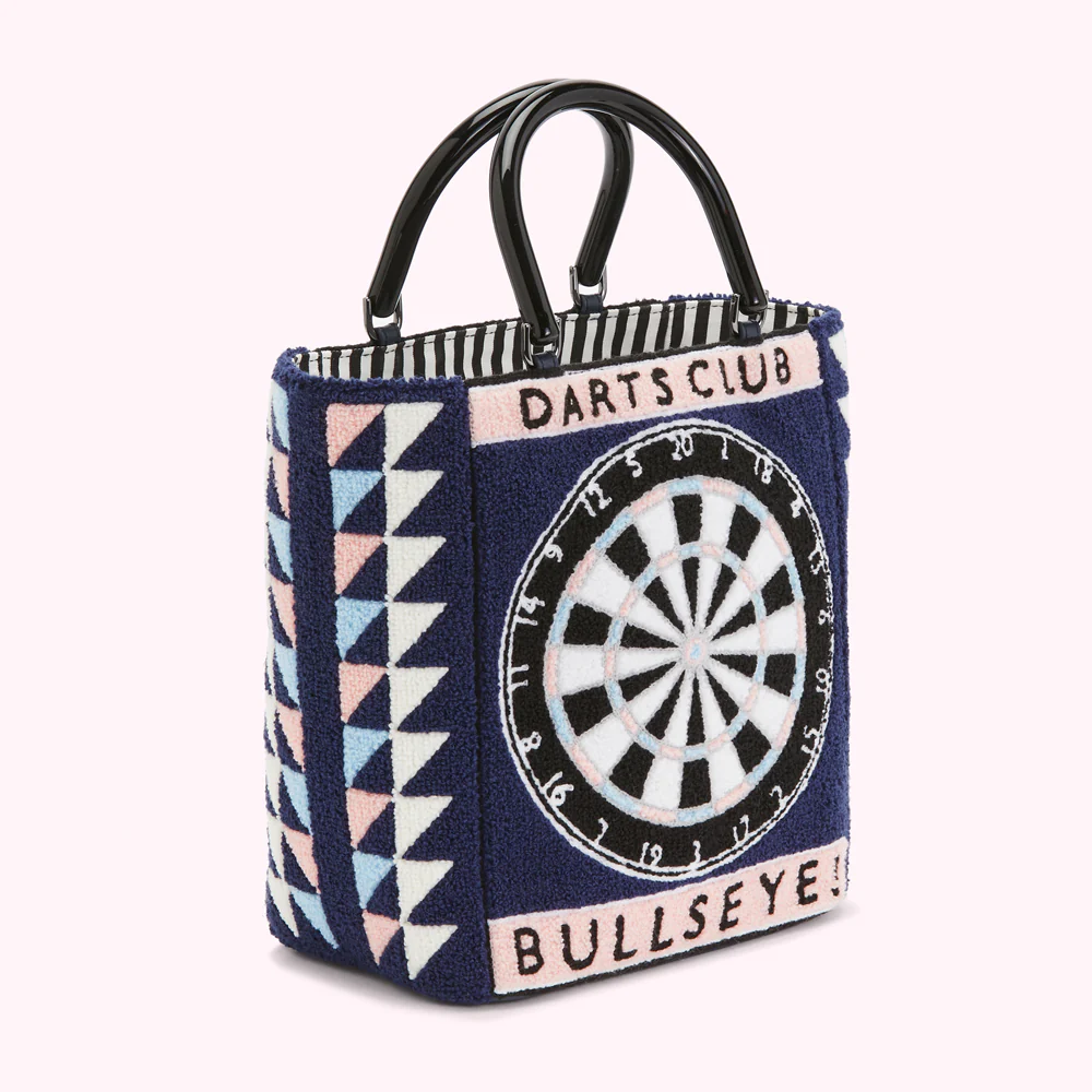 NAVY BULLSEYE BIBI TOTE - Image 2