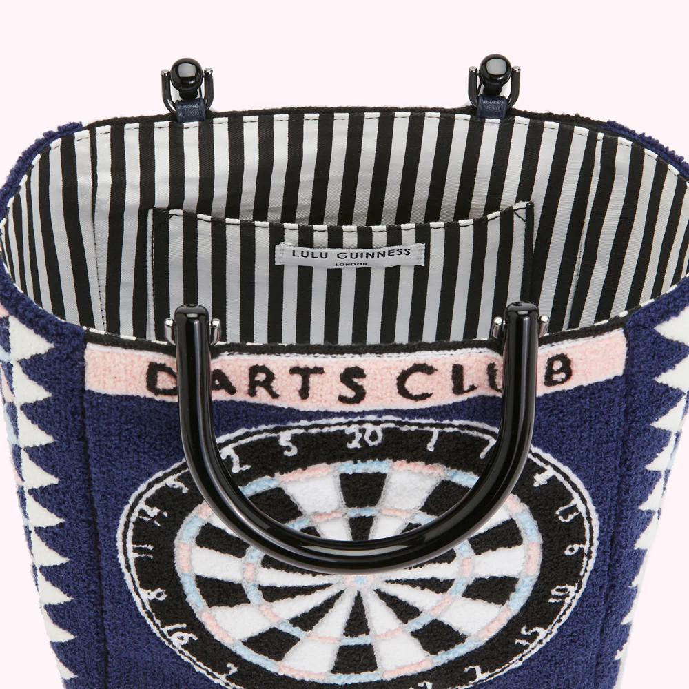 NAVY BULLSEYE BIBI TOTE - Image 3