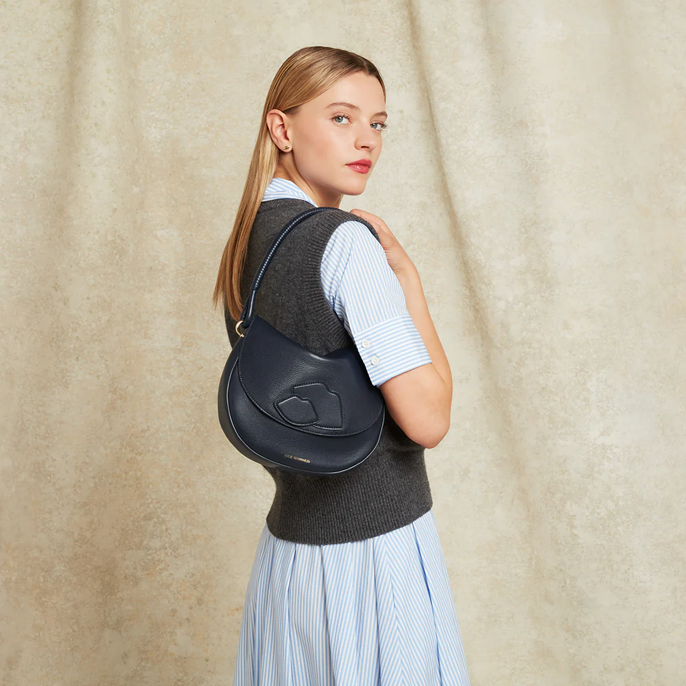 NAVY MEI SHOULDER BAG - Image 7