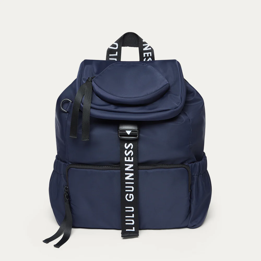 NAVY BLUE MILLIE BACKPACK
