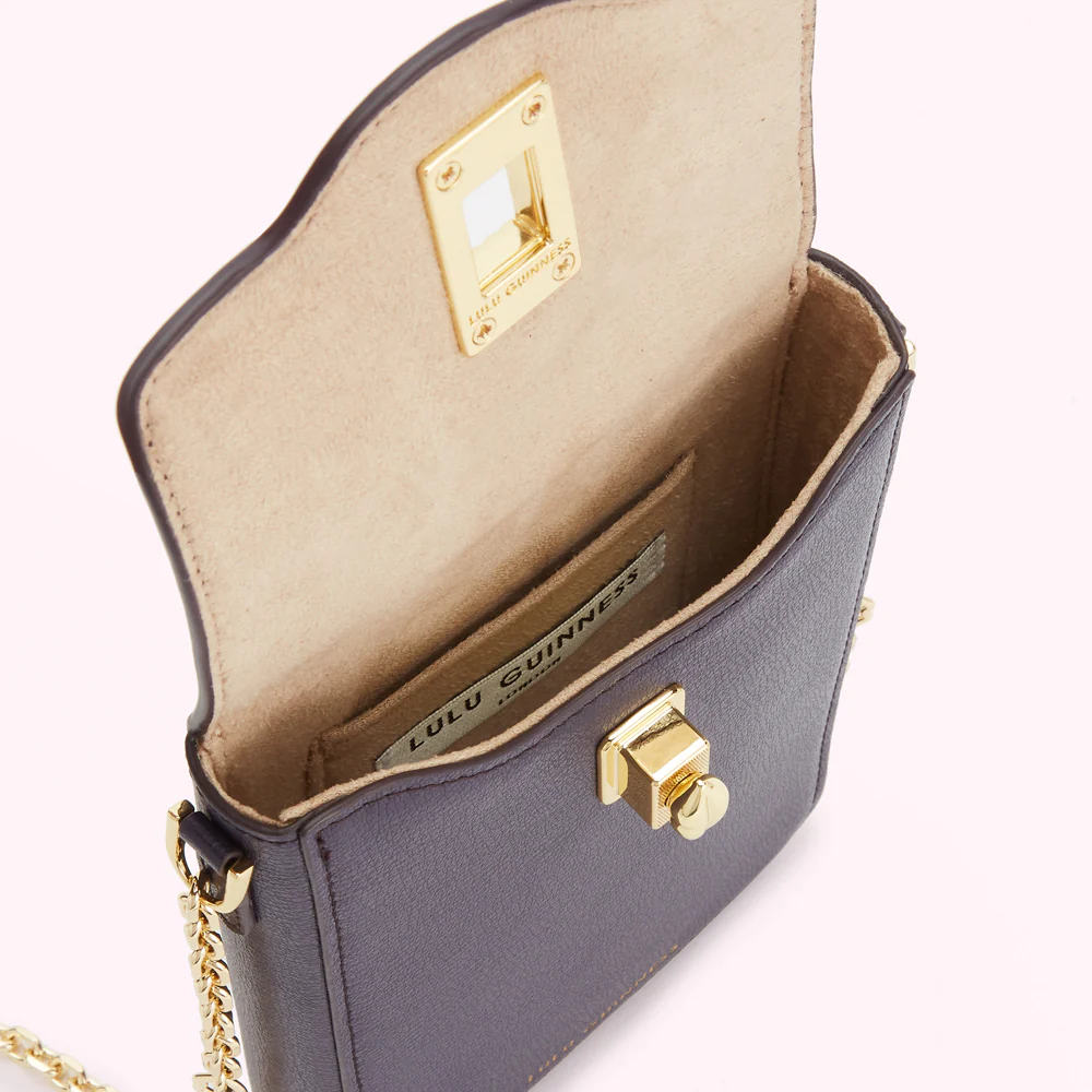 NIGHTSHADE LEATHER RITA CROSSBODY MINI BAG - Image 4